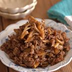 牛肉と舞茸の甘辛炒め【冷凍作り置き】