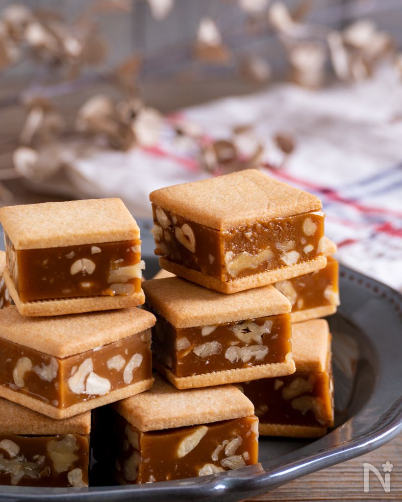 生キャラメルのクッキーサンド