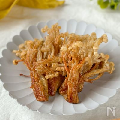 驚き食感✨あと一品欲しいとき【えのきの唐揚げ】