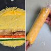 七福サラダ巻き│具材くずれなし!失敗知らずの簡単巻き寿司の工程3
