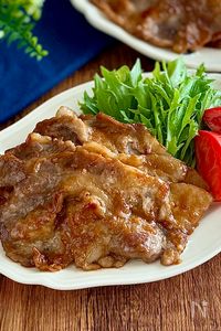 ごはんがすすむ♩豚肉のにんにく醤油ソテー