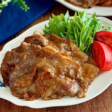 ごはんがすすむ♩豚肉のにんにく醤油ソテー