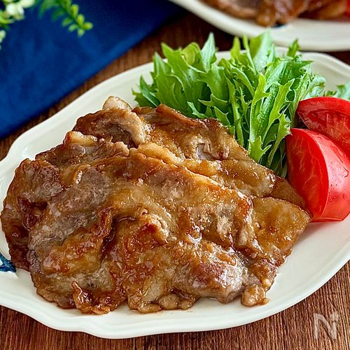 ごはんがすすむ♩豚肉のにんにく醤油ソテー