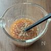 家にある調味料で♪【お手軽煮込みハンバーグ】の工程2