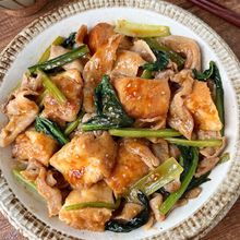 【豚バラと厚揚げの甘辛味噌炒め】ボリューム満点◎ご飯すすむ！