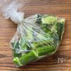 暑い日にさっぱり！【豚しゃぶとたたききゅうりのおかずサラダ】の下準備