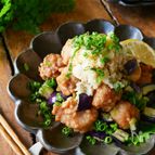 おうち居酒屋決定版【マグロの唐揚げおろしポン酢ダレ】