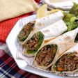 トルティーヤで【韓国風焼肉ラップサンド】