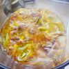 【簡単♪春雨入り豚たま肉豆腐】の工程3
