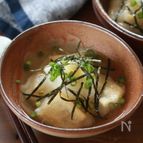 揚げ焼きで簡単　お餅の揚げだし