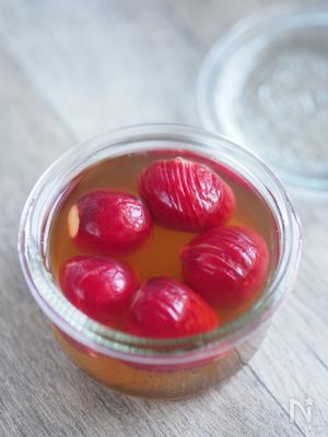 お弁当の彩りに ラディッシュのはちみつピクルス By むっちんぷりん レシピサイト Nadia ナディア プロの料理家のおいしいレシピ