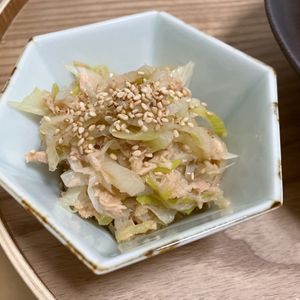 Natsukoの作ってみた!投稿(【レンジで簡単】長ねぎとツナの中華あえ)