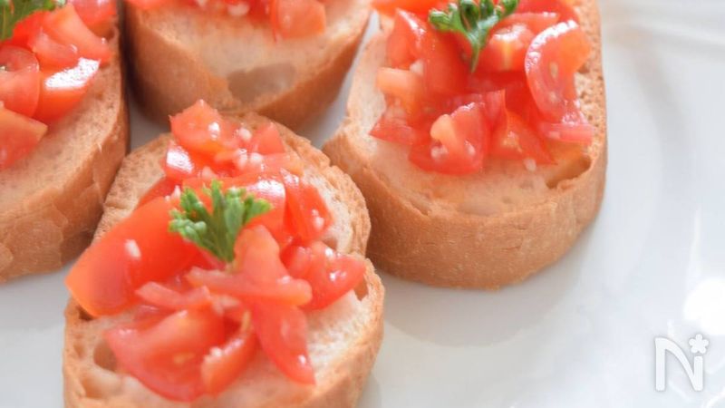 トマトのブルスケッタ イタリアンブランチに レシピサイト Nadia ナディア プロの料理家のおいしいレシピ