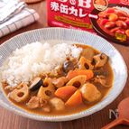 【ごろごろがめ煮カレー】余ったがめ煮で作る味染み和風カレー♪