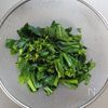菜の花とベーコンのコク旨ガーリック炒め。の工程2