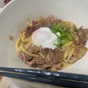 しょうこの作ってみた!投稿(味付けオール３『すき風☆豚たまうどん』)