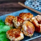 男子ウケ抜群！焼くだ簡単【オーロラチーズの豚こま丸め焼き】