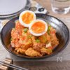 旨辛キムチのチーズポテサラ│レンジで簡単！混ぜるだけの工程4