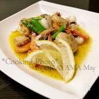 ✨魚介の白ワインバター蒸し✨