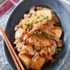 豚バラと長いものおかか醤油ソテー【#材料2つ#調味料2つ】
