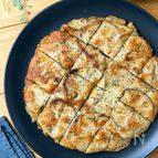 シャキシャキ美味しい！蓮根チーズチヂミ