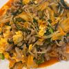 たかろの作ってみた!投稿(【豚ニラ玉の旨辛キムチ炒め】ご飯が進む!やみつきピリ辛おかず)