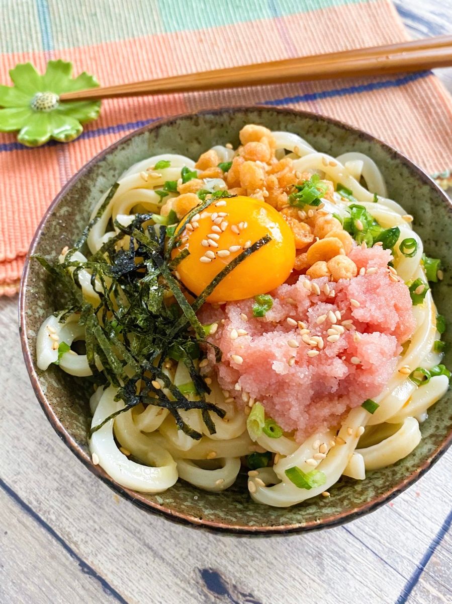レンジでパパっと5分で完成☆明太釜たまうどん レシピサイトNadia レンジでパパっと5分で完成☆明太釜たまうどん レシピサイトNadia