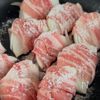 生姜ポン酢でさっぱり♡新玉ねぎの肉巻きの工程1