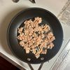 【水菜のツナそぼろサラダ】蒸らして食べやすい♪の工程3