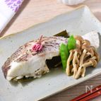 レンジで簡単ほめられ和食【鯛の酒蒸し】
