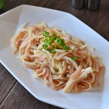 冷めても美味しい副菜♪大根とハムのカレー炒め！お弁当にも◎
