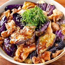 【豚肉と茄子の甘辛しょうが醤油炒め】わが家の定番!