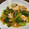 1465412料理経験3年生の作ってみた!投稿(コク旨!【鶏もも肉と小松菜のごま味噌炒め】)