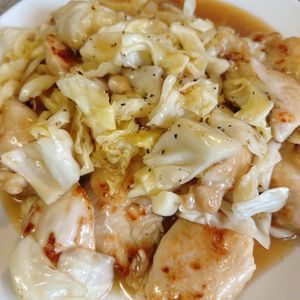 サラの作ってみた!投稿(【鶏キャベツうま塩とろみ炒め】食材2つ！早うまヘルシーおかず)
