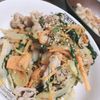 なかしまの作ってみた!投稿(『大葉でさっぱり！肉野菜炒め』＃やみつき＃簡単＃ご飯が進む)