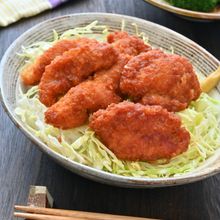 鶏むね肉で揚げ焼きソースチキンカツ丼