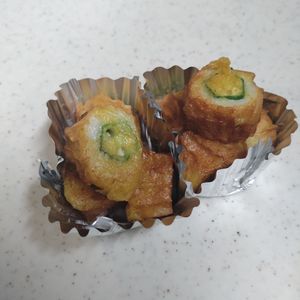 なべ円の作ってみた!投稿(簡単♪【ちくわオクラのコロコロ磯辺揚げ】)