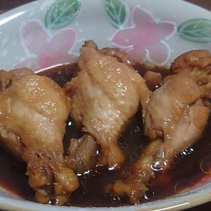 オレンジの作ってみた!投稿(めんつゆで簡単！＊手羽元のレモンさっぱり照り煮＊)