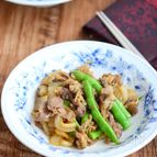 牛肉といんげんの甘辛煮【作りおき】