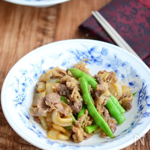 牛肉といんげんの甘辛煮【作りおき】