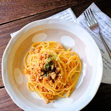 お金も時間もない時のミートソースパスタ