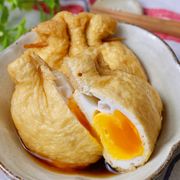 染みうま♡『油揚げの巾着たまご』節約中にも◎