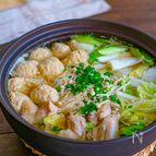 絶品スープのあったか鶏鍋(鶏団子バージョン)