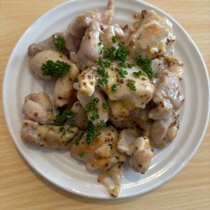figの作ってみた!投稿(鶏肉を焼いて和えるだけ！ハニーマスタードマヨチキン)