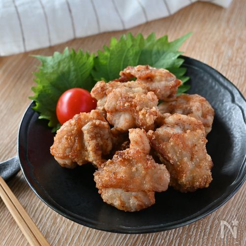米粉＆片栗粉でサクッと♪柚子胡椒のヘルシー唐揚げ