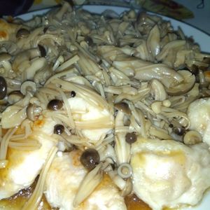 たぬきパパの作ってみた!投稿(『鶏むね肉の和風きのこあんかけ』ほっこり和おかず♪優しい味♡)