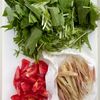 水菜とみょうがの香味ごまポン酢和え♩さっぱり爽やか！シャキ旨の工程1