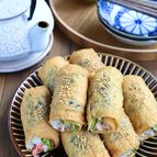 お揚げでコマキンパ【韓国風海苔巻き】
