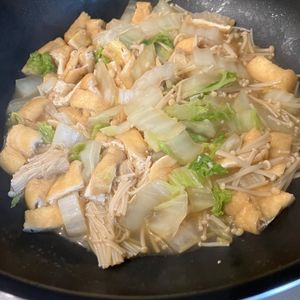 琴羽🍓の作ってみた!投稿(『白菜とえのきと油揚げのくたくた煮』)