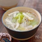 春キャベツたっぷり味噌汁
